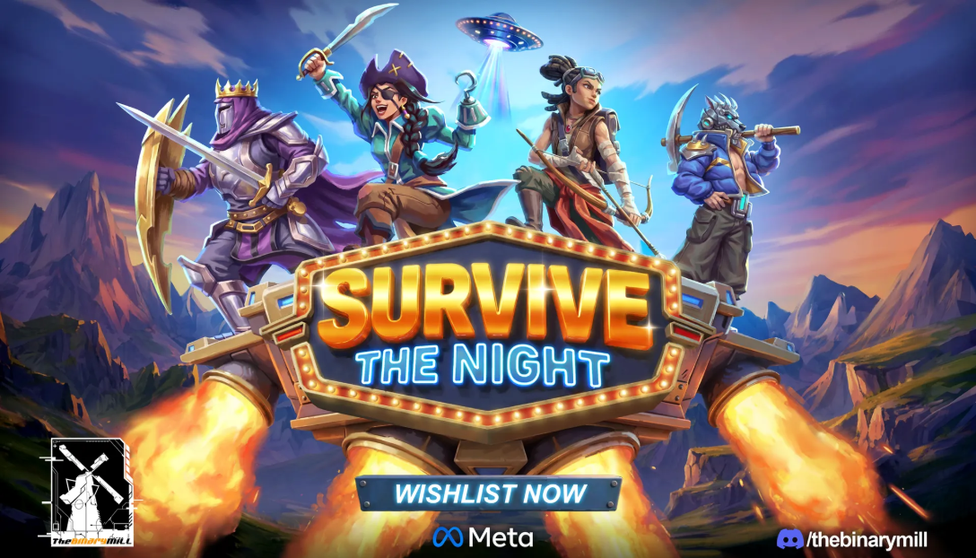 The Binary Mill анонсировала VR-roguelite Survive The Night для Quest