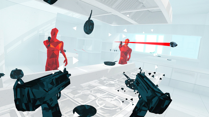 SUPERHOT VR включила отслеживание взгляда для фовеated-рендеринга на Steam Frame