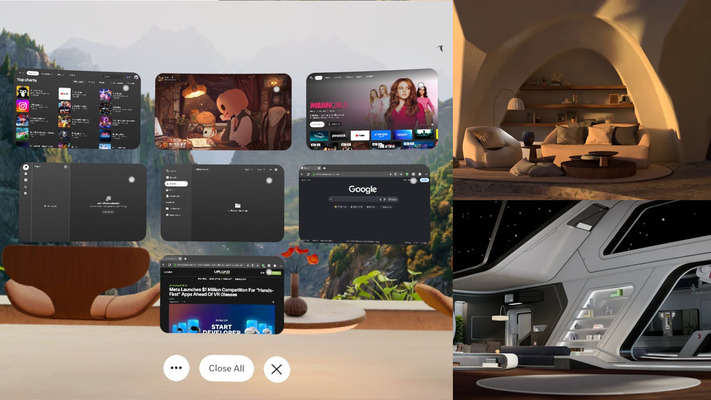 В Horizon OS 2.9 PTC переработали окна Quest и вернули классические окружения