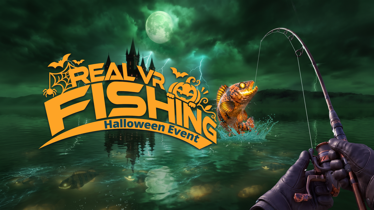 Real VR Fishing получит бесплатное хэллоуинское обновление 13 октября