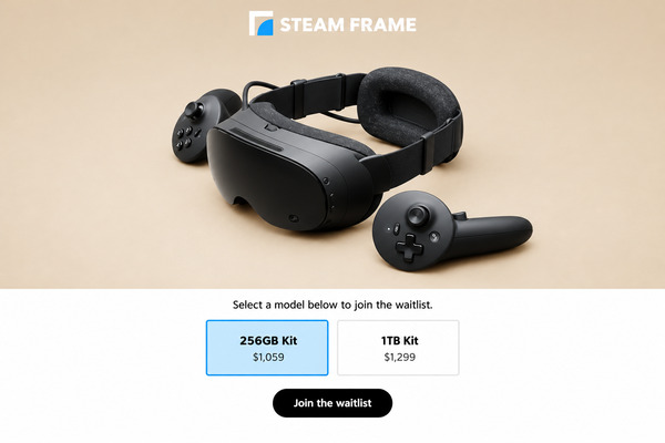 Очередь предзаказов Steam Frame растянулась до 2027 года