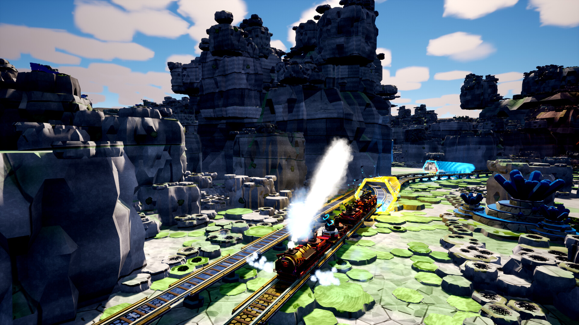 В VR-режиме Train Trek появились тело персонажа, руки и новые инструменты