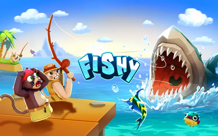 FISHY — бесплатная многопользовательская рыбалка с гигантскими монстрами на Meta Quest