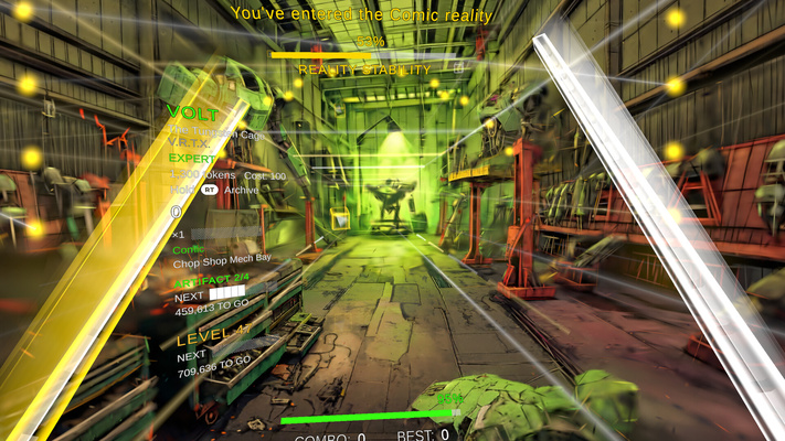 Dystopia вышла в Steam: VR-ритм-игра с пятью радиостанциями
