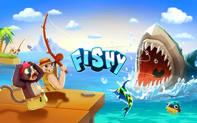 FISHY — бесплатная многопользовательская рыбалка с гигантскими монстрами на Meta Quest