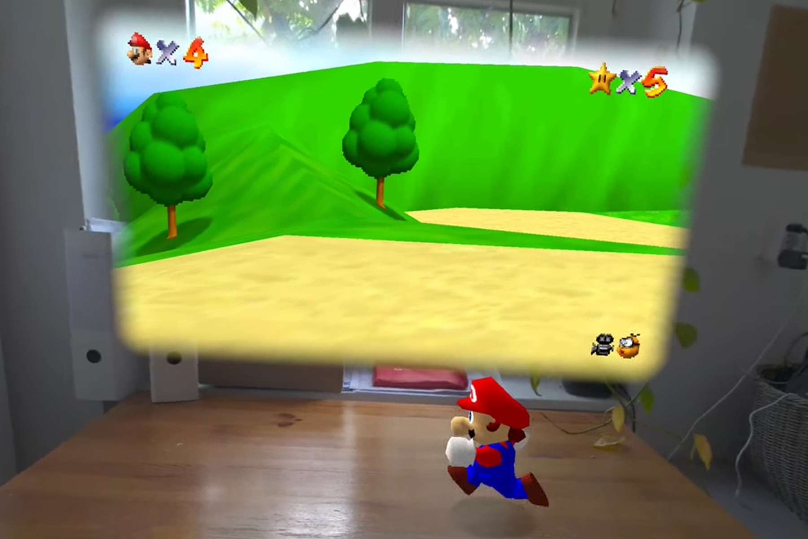 VR-мод Super Mario 64 превращает игру в «волшебное окно» смешанной реальности