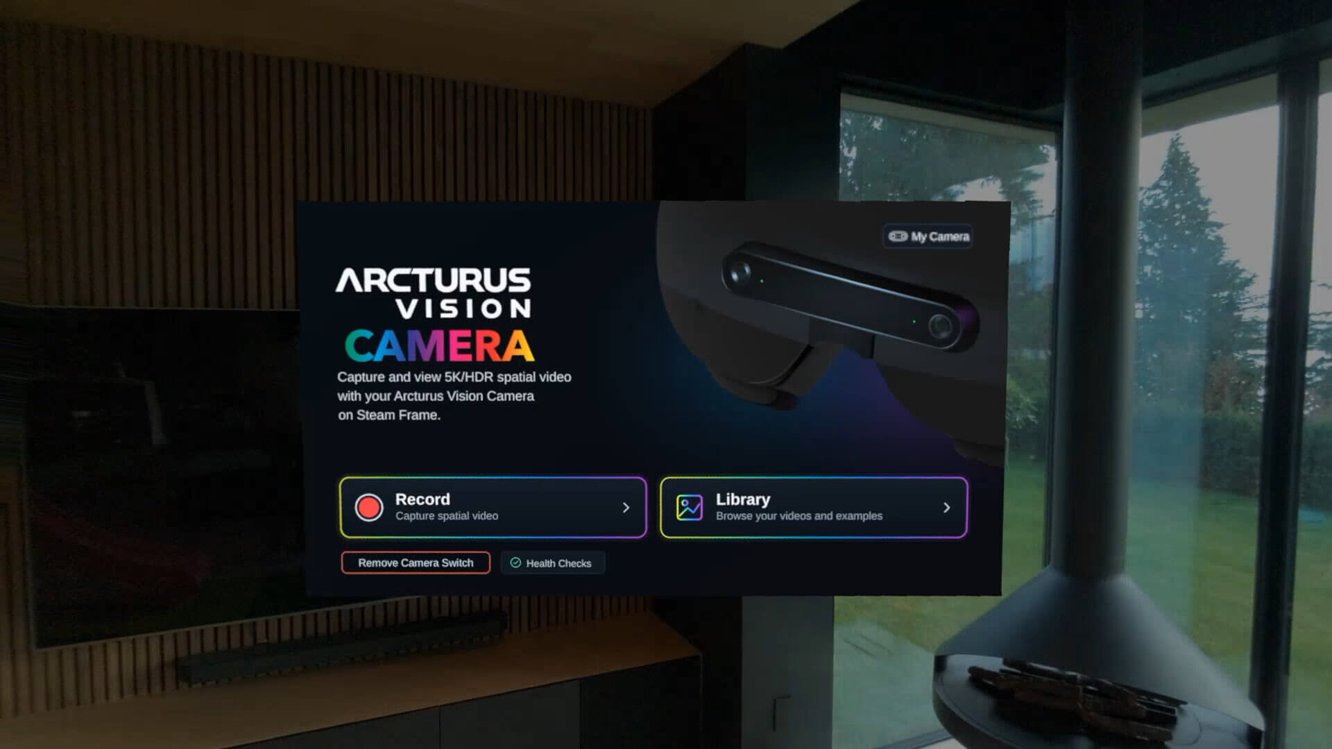 Arcturus добавила точную калибровку цветных камер для Steam Frame