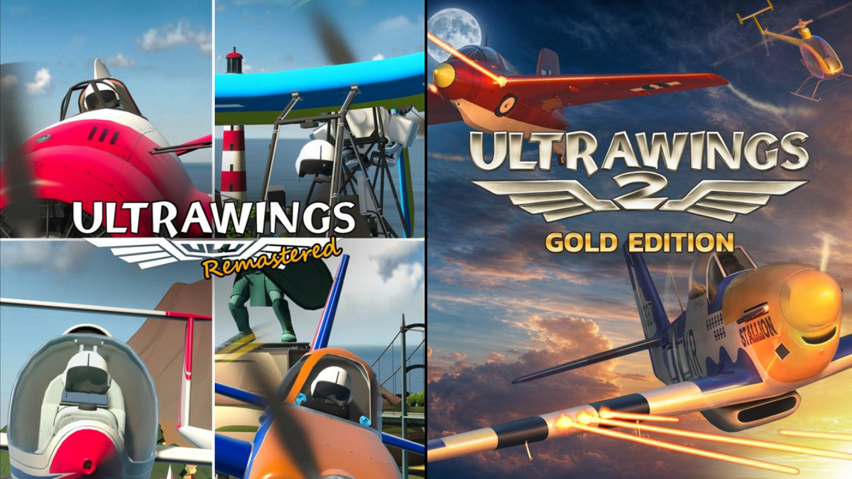 Ultrawings Remastered и Ultrawings 2 Gold Edition вышли для Quest 3