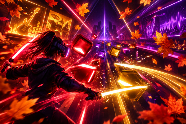 В Beat Saber началась осенняя распродажа шести музыкальных наборов со скидками до 36%
