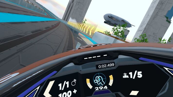 Обзор Omega Pilot Evolution: быстрые VR-гонки, которым мешают оружие и прокачка